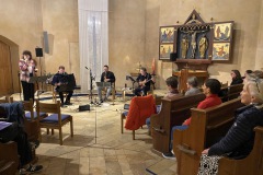 Mit Alexandrina Simeon in der Christuskirche Prien